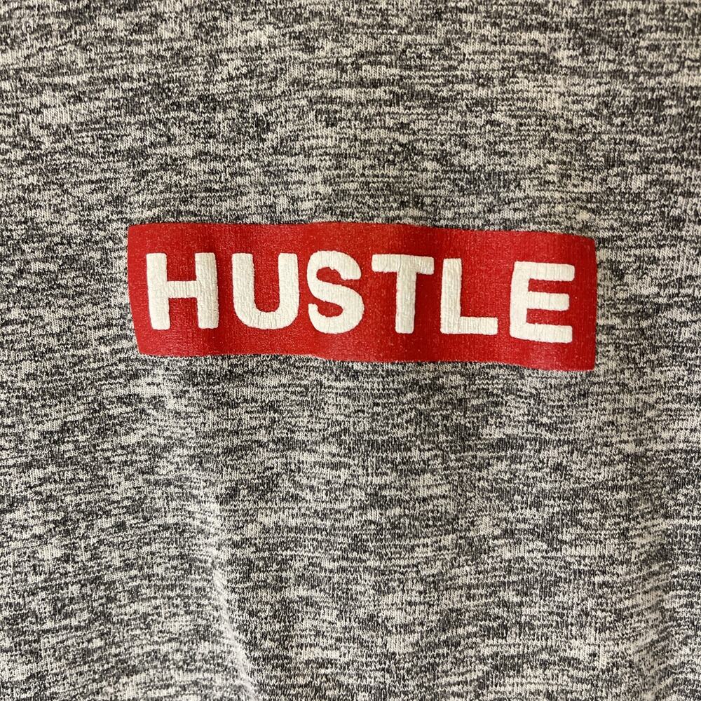 Dikotomy Standard Fit Men’s Long Sleeve T-shirt “Hustle” Size Medium - Picture 2 of 9